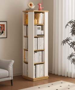 Kệ sách xoay thông minh GHS-2657 tiết kiệm diện tích