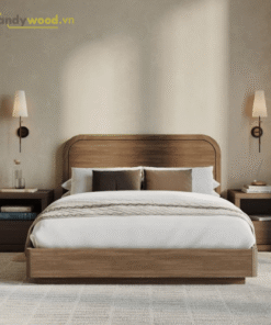 Giường ngủ gỗ hiện đại GN101