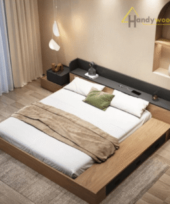 Giường ngủ phối màu hiện đại GN104