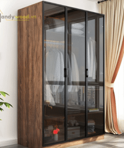 Tủ áo cánh kính sang trọng TA101