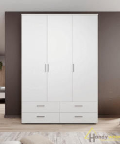 Tủ áo cánh mở kiểu dáng đơn giản TA104