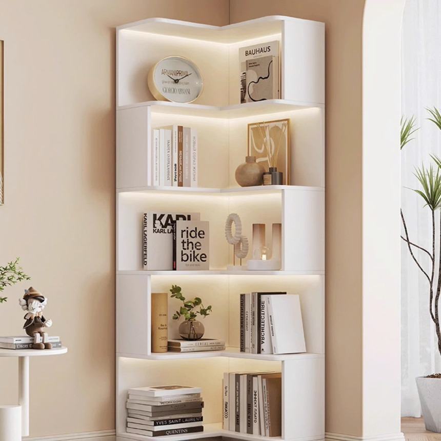 Kệ sách góc tường hiện đại GHS-2659