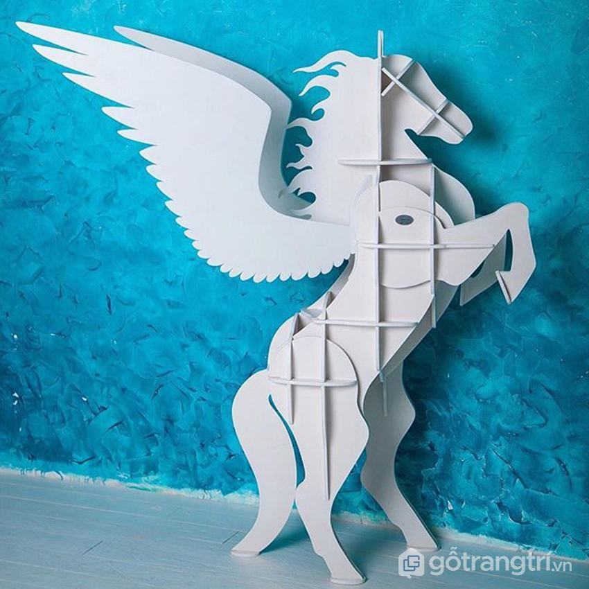 Kệ sách xoay thông minh GHS-2657 tiết kiệm diện tích - Ảnh 6