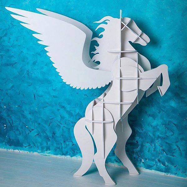 Kệ sách xoay thông minh GHS-2657 tiết kiệm diện tích - Ảnh 4