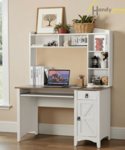 BÀN HỌC KẾT HỢP GIÁ SÁCH TIỆN DỤNG BHS104