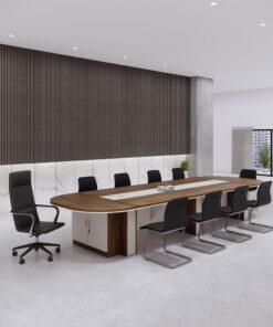 Bàn họp kiểu dáng cách điệu BH104