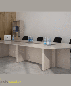 Alternative view of Bàn họp hội nghị phong cách tối giản BH106