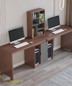 Alternative view of Bàn làm việc kết hợp giá sách BLV104