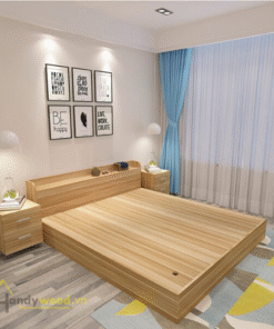 Alternative view of Giường ngủ phong cách tối giản GN107