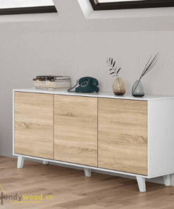 Tủ trang trí phong cách tối giản TTR106