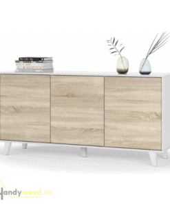 Alternative view of Tủ trang trí phong cách tối giản TTR106