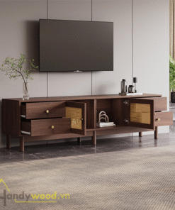 Alternative view of Kệ ti vi phong cách Vintage KTV119