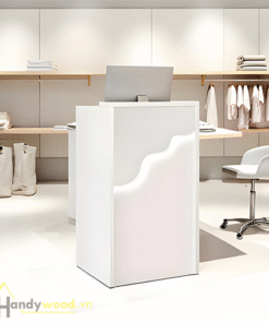 Quầy thu ngân nhỏ gọn tinh tế QTN107