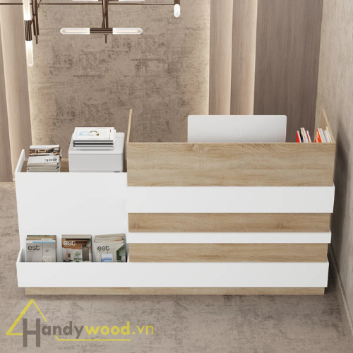 Quầy thu ngân thiết kế đẹp QTN102