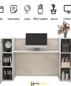 Alternative view of Quầy thu ngân thiết kế nhỏ gọn QTN103