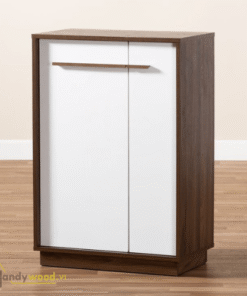 Alternative view of Tủ giày đẹp bằng gỗ hiện đại TG107