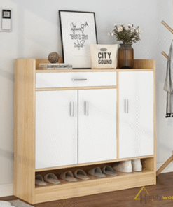 Alternative view of Tủ giày gỗ công nghiệp hiện đại TG109