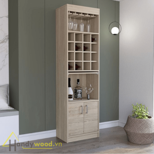 Tủ rượu phong cách hiện đại đơn giản TR106