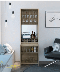 Alternative view of Tủ rượu phong cách tối giản TR109