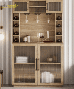 Alternative view of Tủ rượu cánh kính đa năng TR110