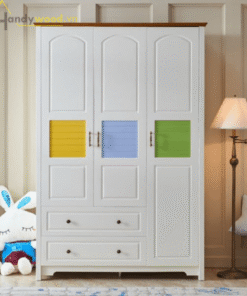 Tủ áo trẻ em sơn cao cấp TAE103