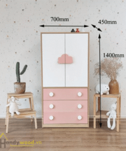 Alternative view of Tủ áo trẻ em thiết kế độc đáo TAE107