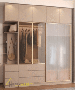 Tủ áo cánh kính kiểu dáng Hàn Quốc TA109