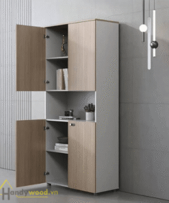 Alternative view of Tủ tài liệu gỗ công nghiệp hiện đại TTL107