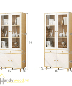Alternative view of Tủ tài liệu cánh kính đa năng TTL109