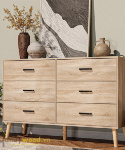 Alternative view of Tủ trang trí kiểu dáng Bắc Âu TTR111